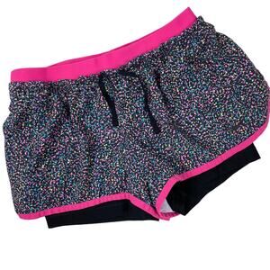 Nike Full Flex Running Shorts 2-in-1 Splatter Tennis Training 659400 Womens Sm